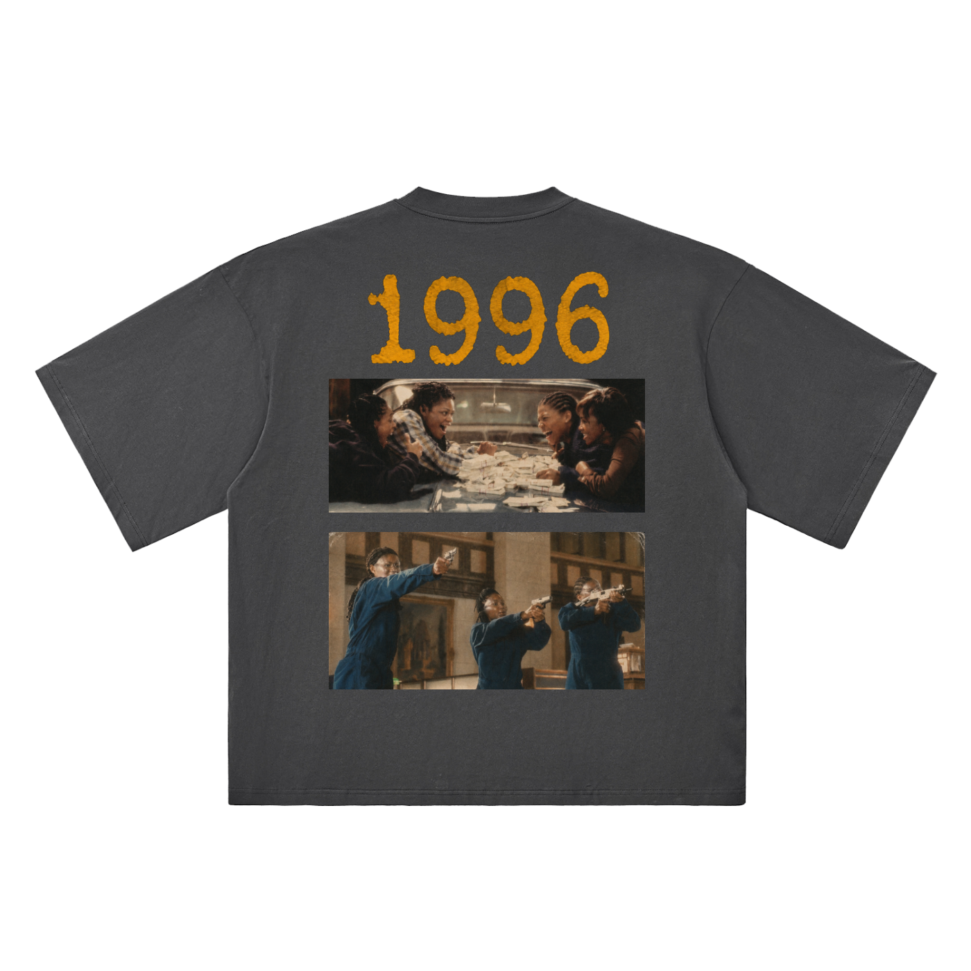 SET IT OFF 1996 -Oversized Drop Shoulder T-Shirt