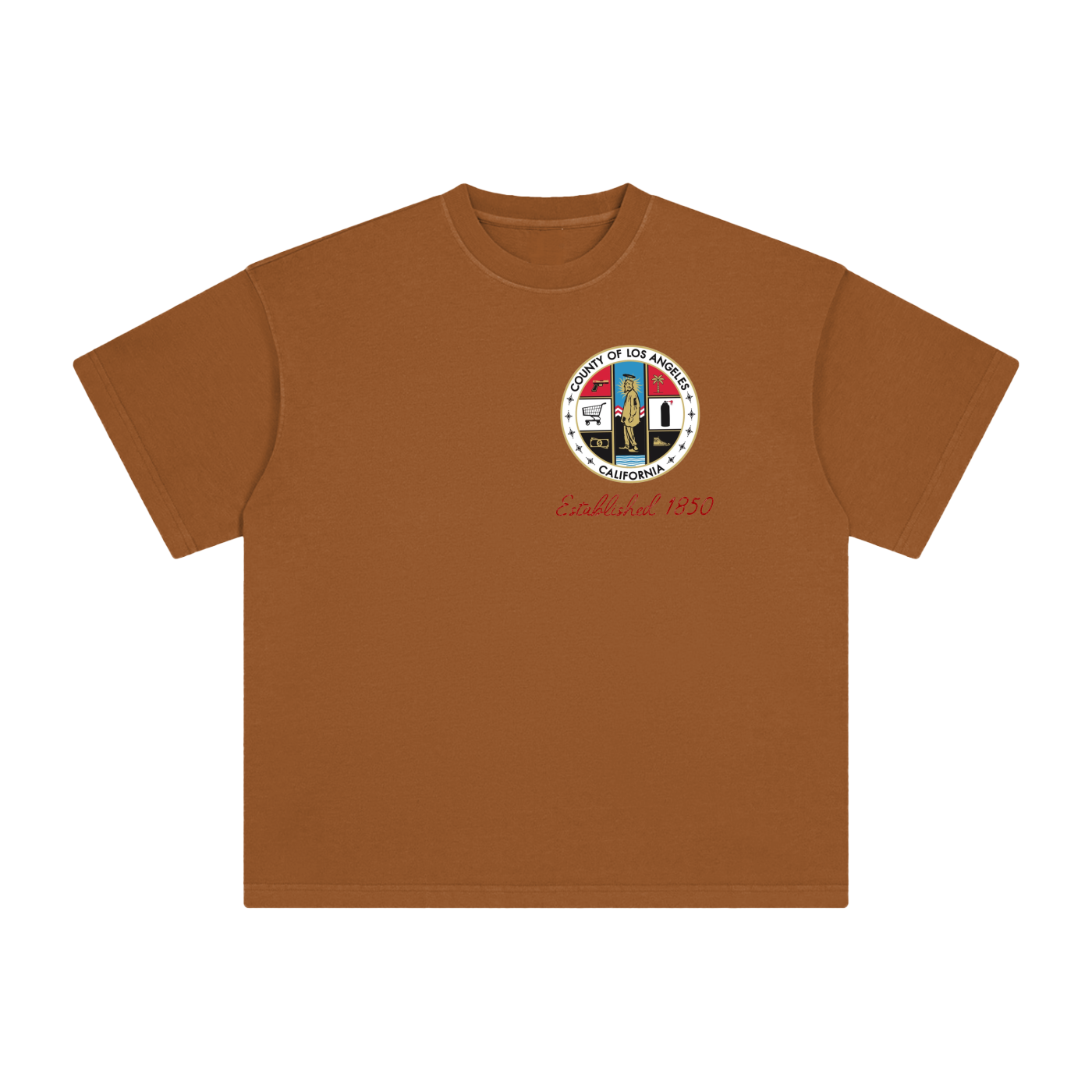 “ESTABLISHED 1850” Heavyweight Vintage T-Shirt