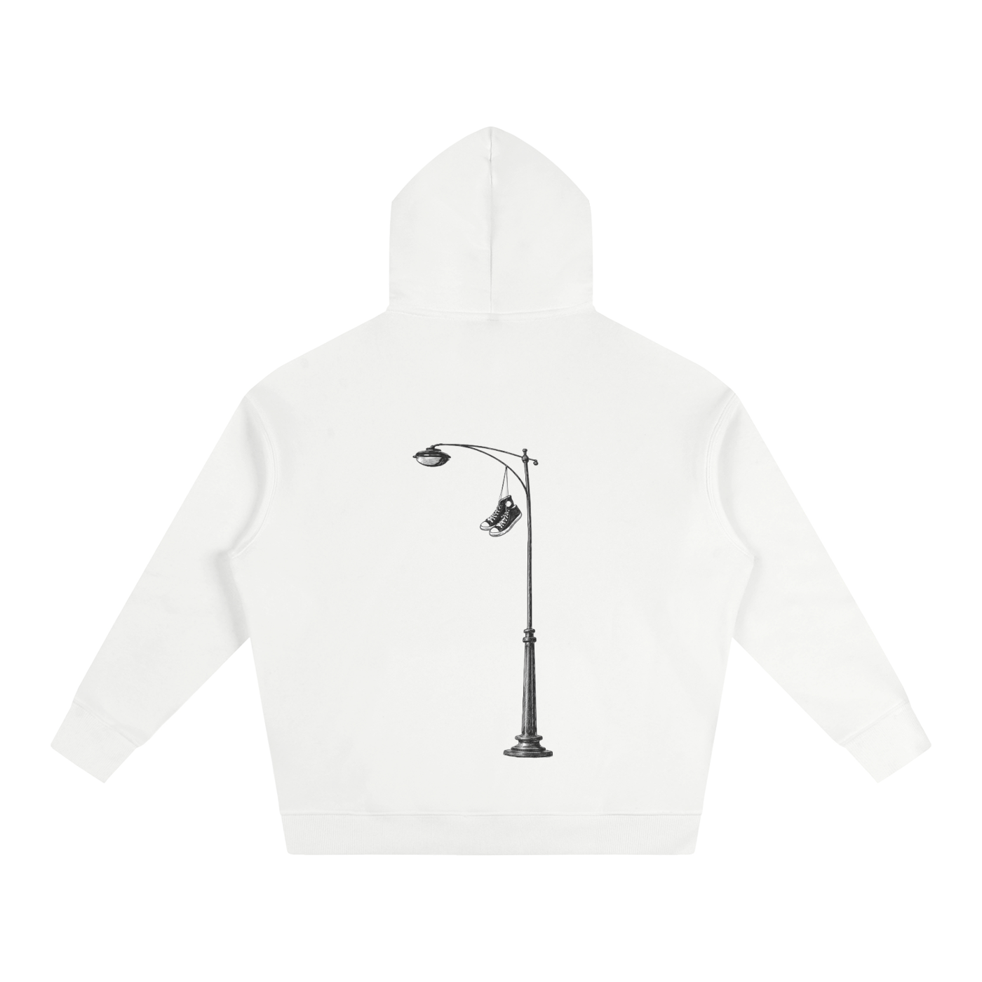 L.A light pole / Oversize Hoodie