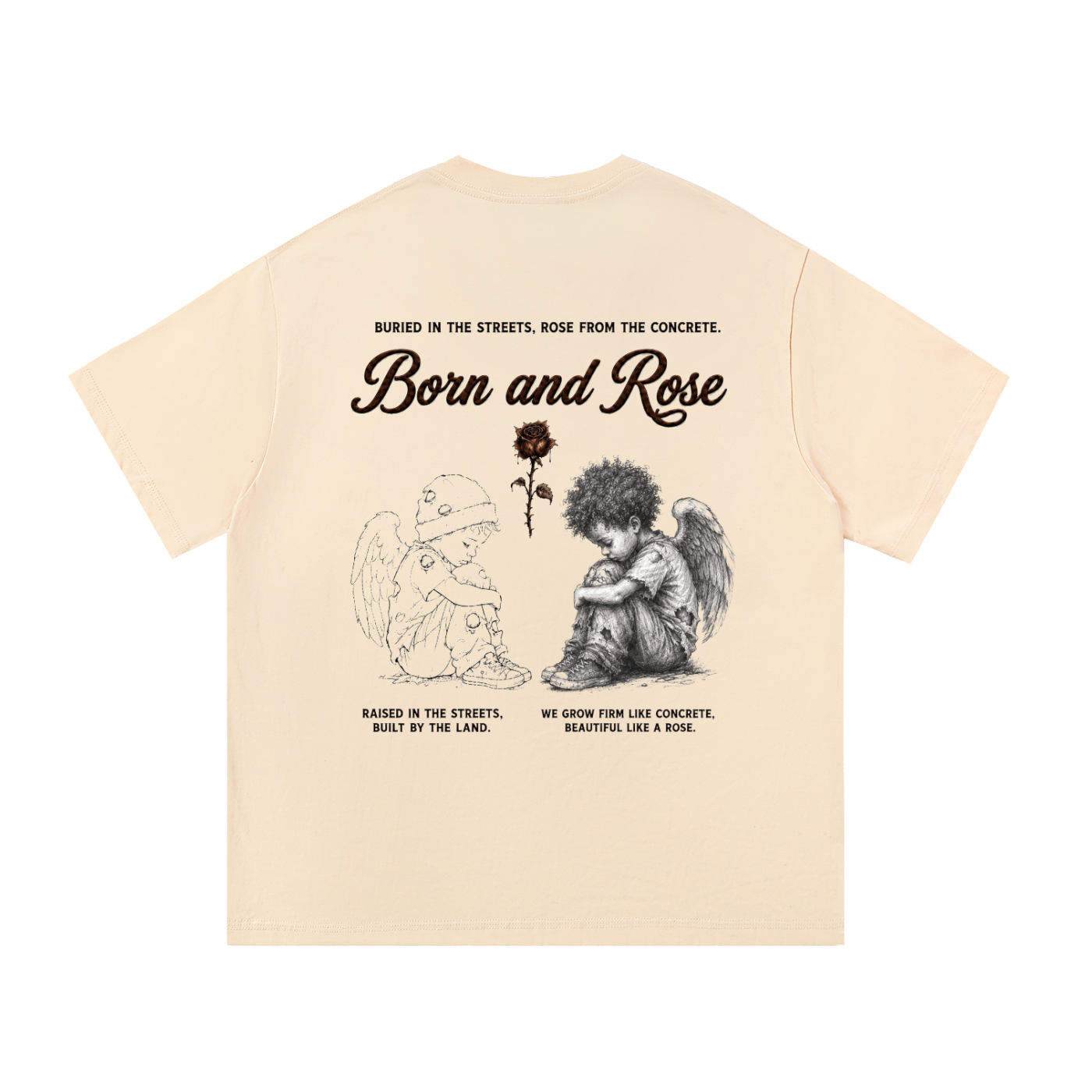 Born & Rose Essential Cotton T-Shirt