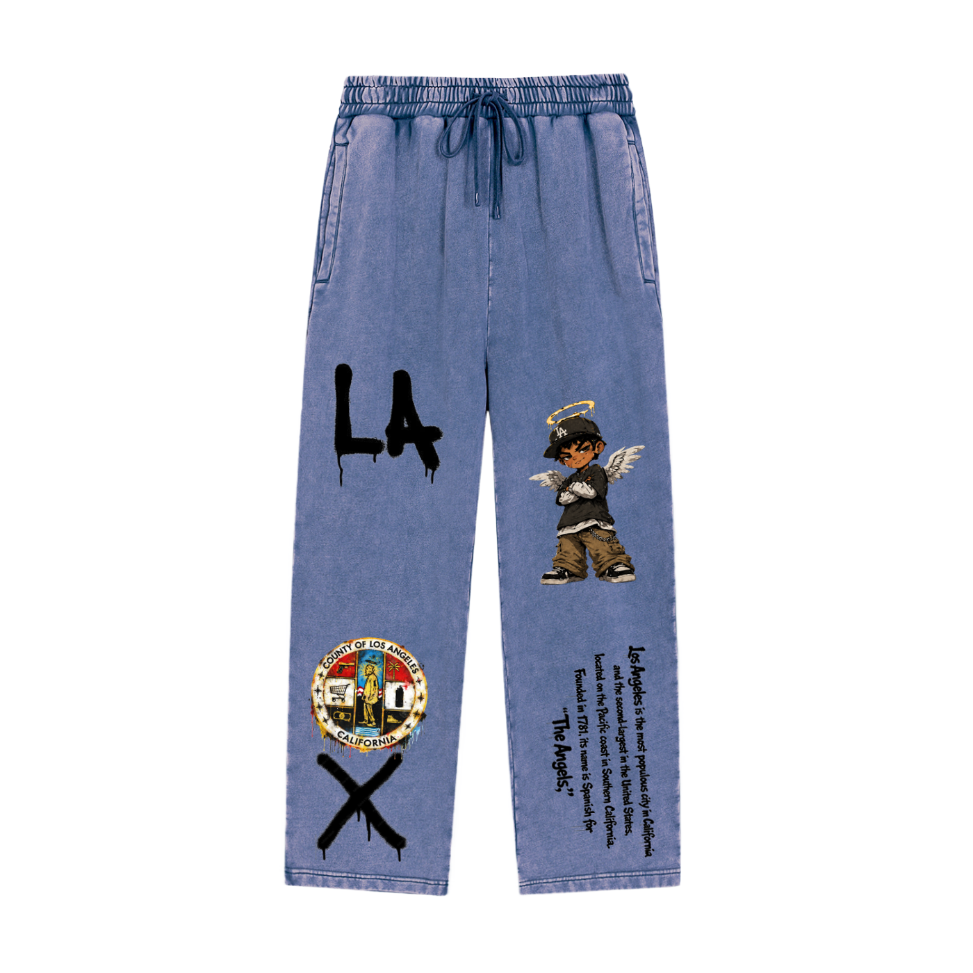 Drifter- The Angel / Snow Wash Heavyweight Sweatpants