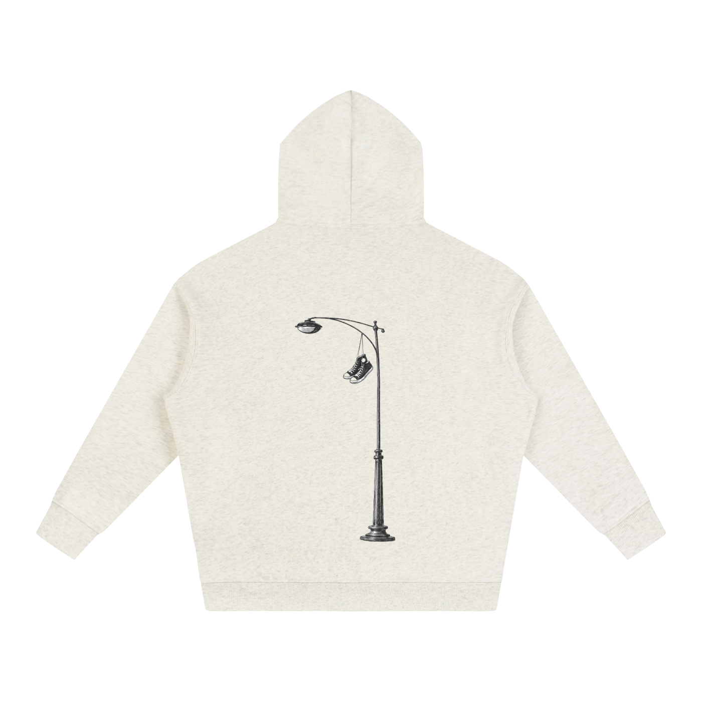 L.A light pole / Oversize Hoodie