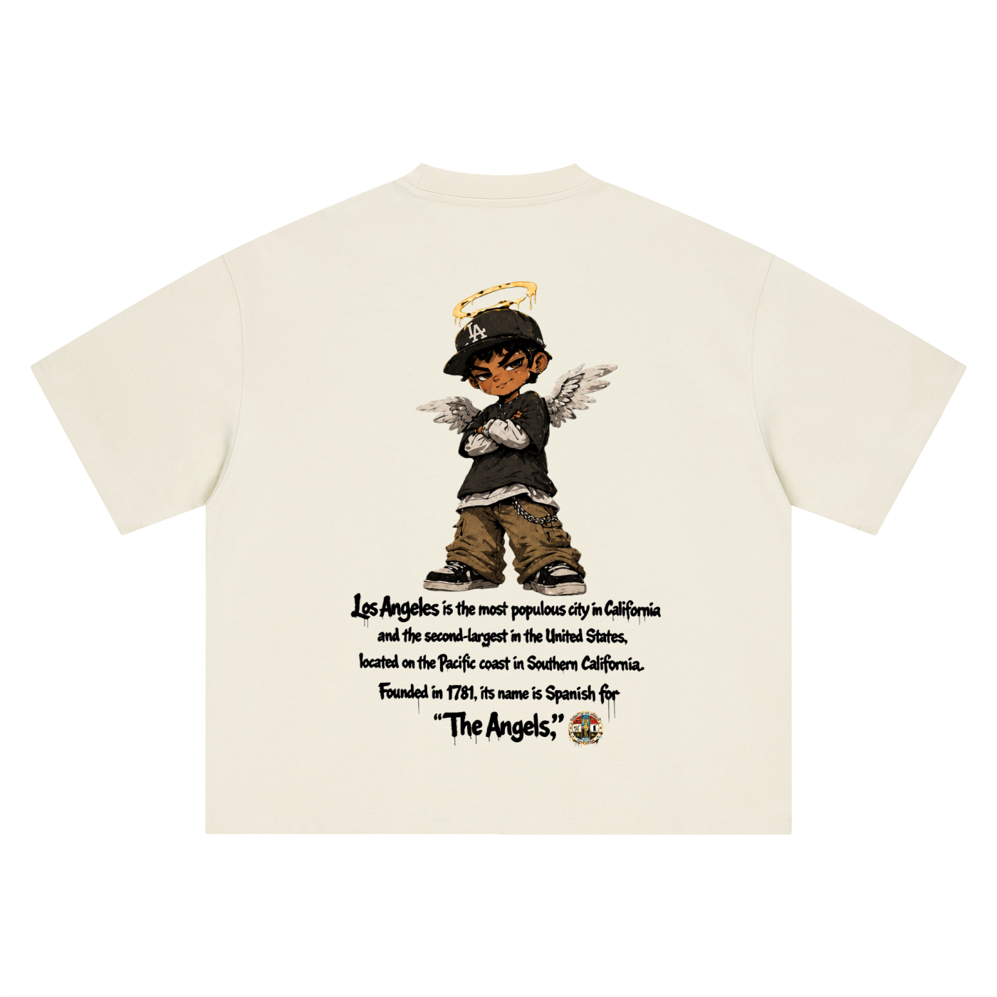 Drifter- The Angel / Boxy Oversized T-Shirt