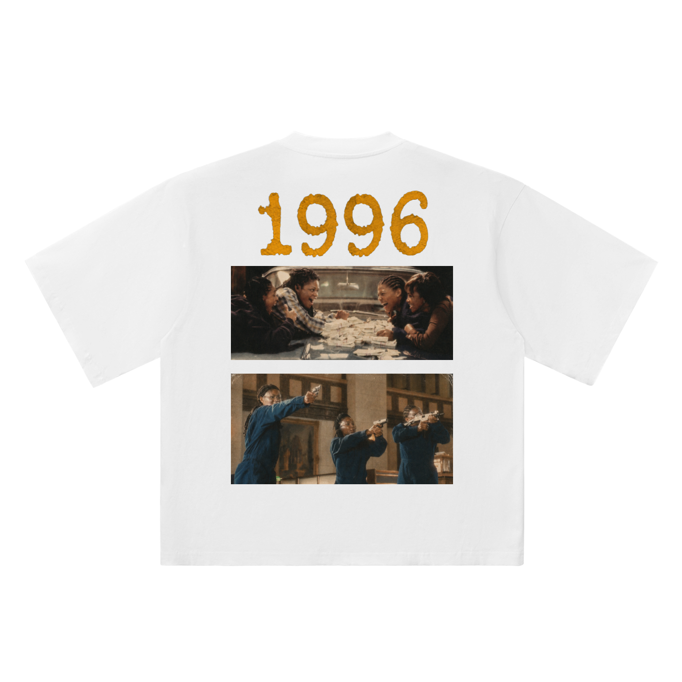 SET IT OFF 1996 -Oversized Drop Shoulder T-Shirt