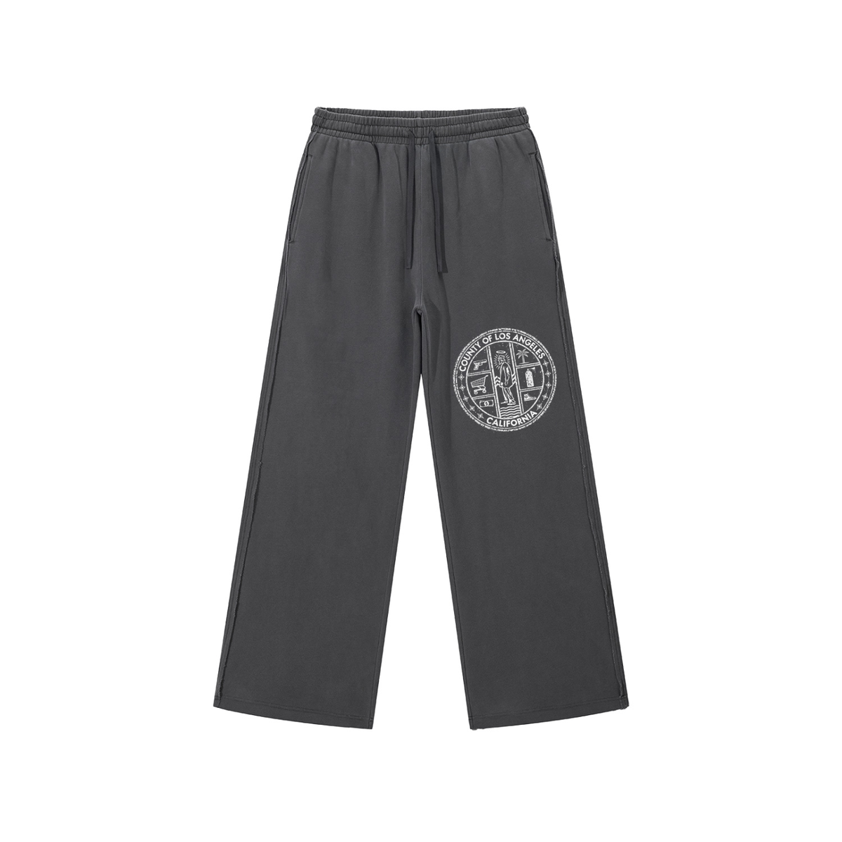 LA COUNTY - Representative Raw Edge Sweatpants (set)