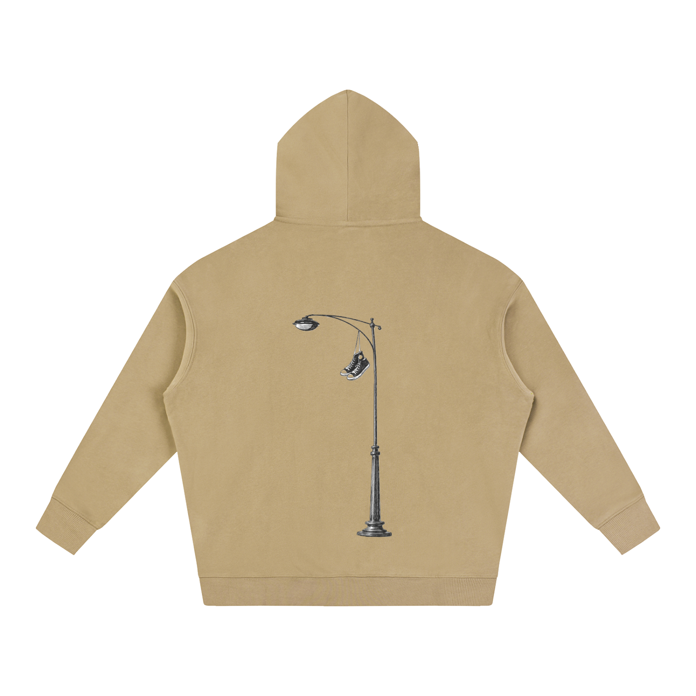 L.A light pole / Oversize Hoodie