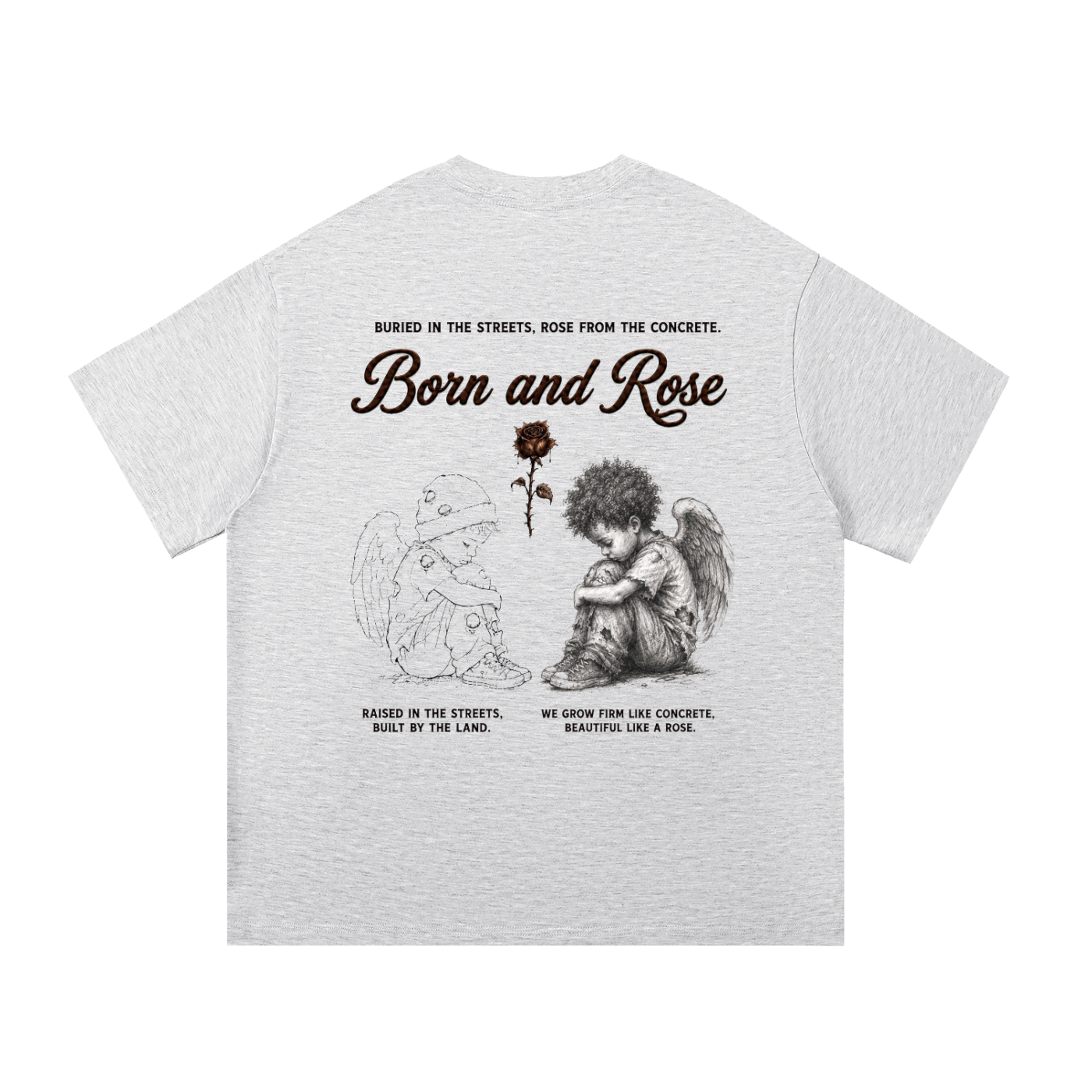 Born & Rose Essential Cotton T-Shirt