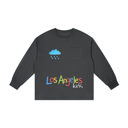 LA Kids’ - chalk “rain cloud” Long Sleeve (KIDS SIZE only)