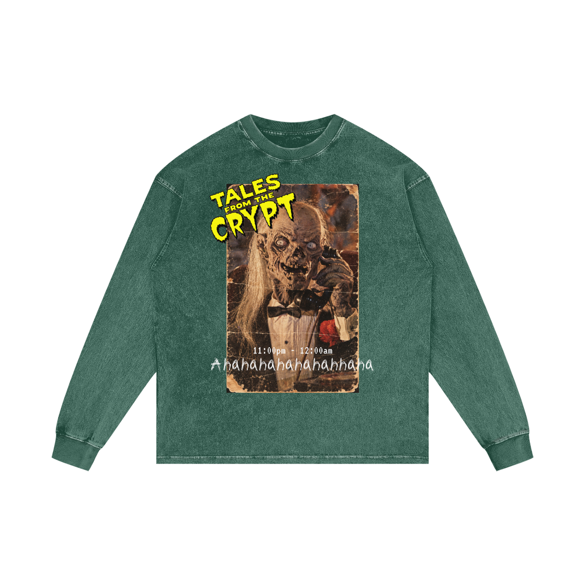 Tales from the Crypt Acid Wash Long Sleeve T-Shirt