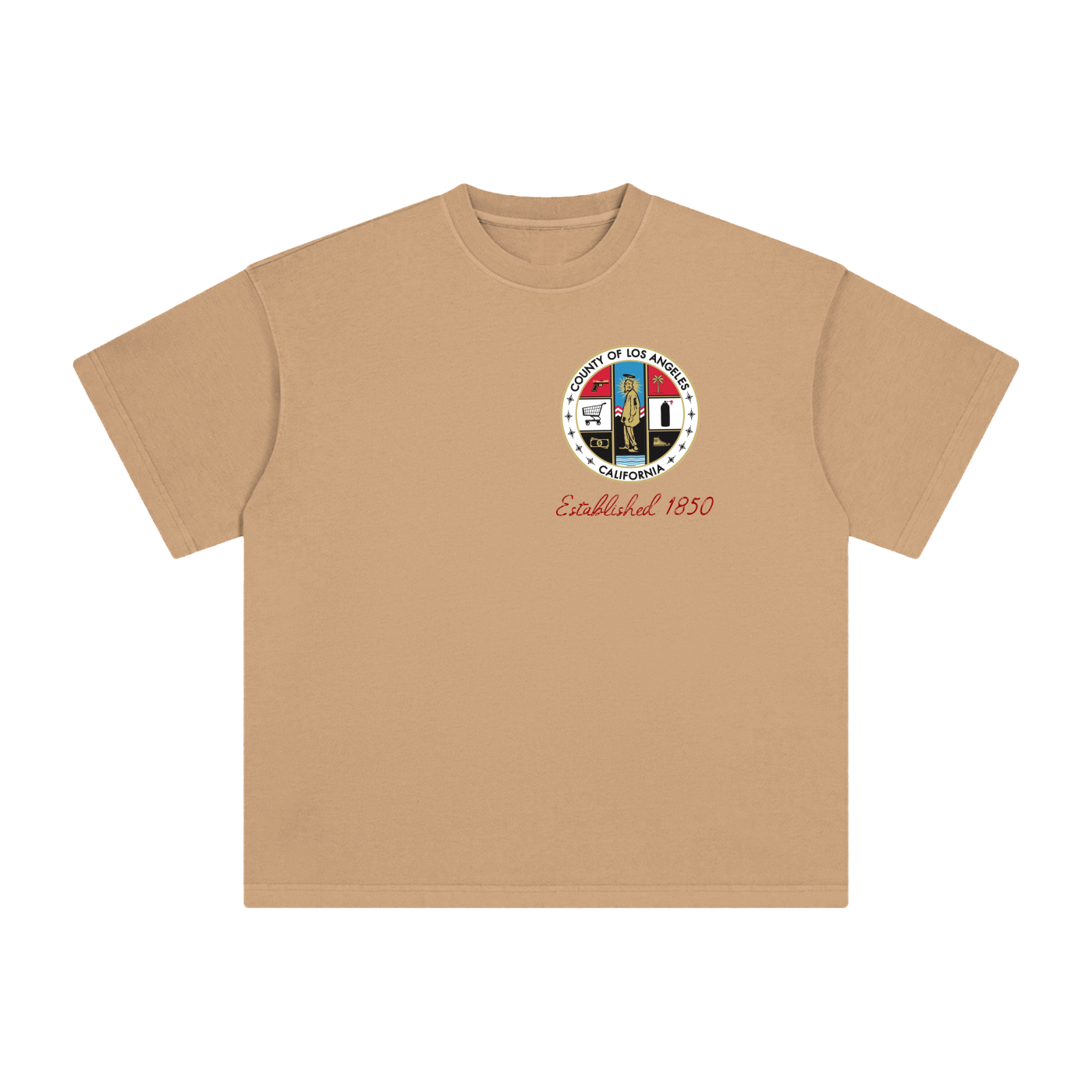 “ESTABLISHED 1850” Heavyweight Vintage T-Shirt