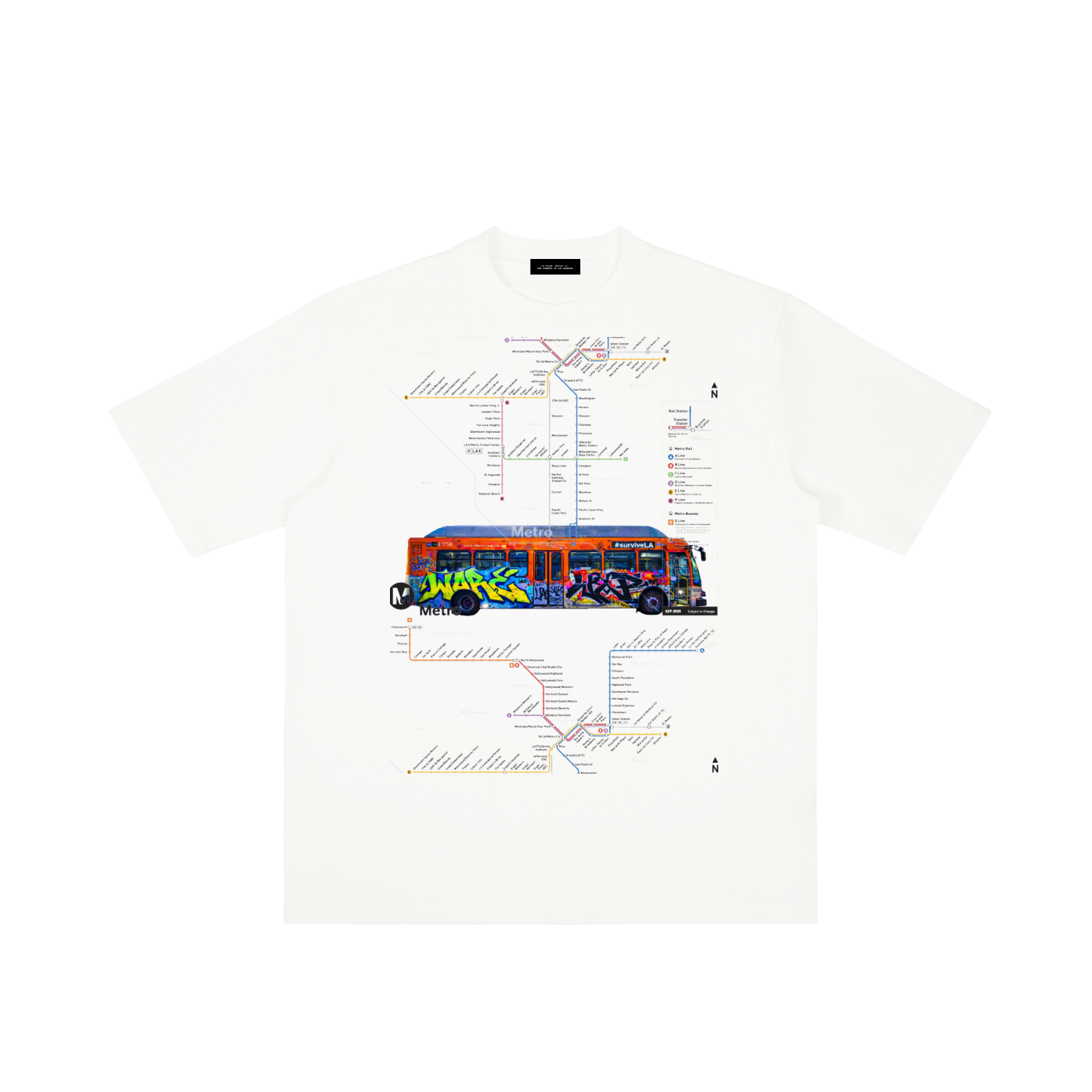 LA - Metro Vintage short sleeve T-shirt