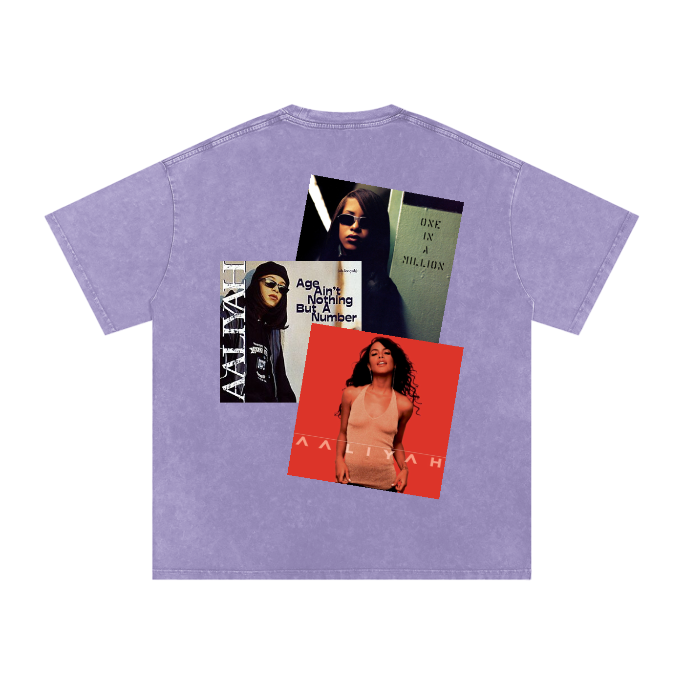 Aaliyah SONG cover vintage Cotton T-Shirt