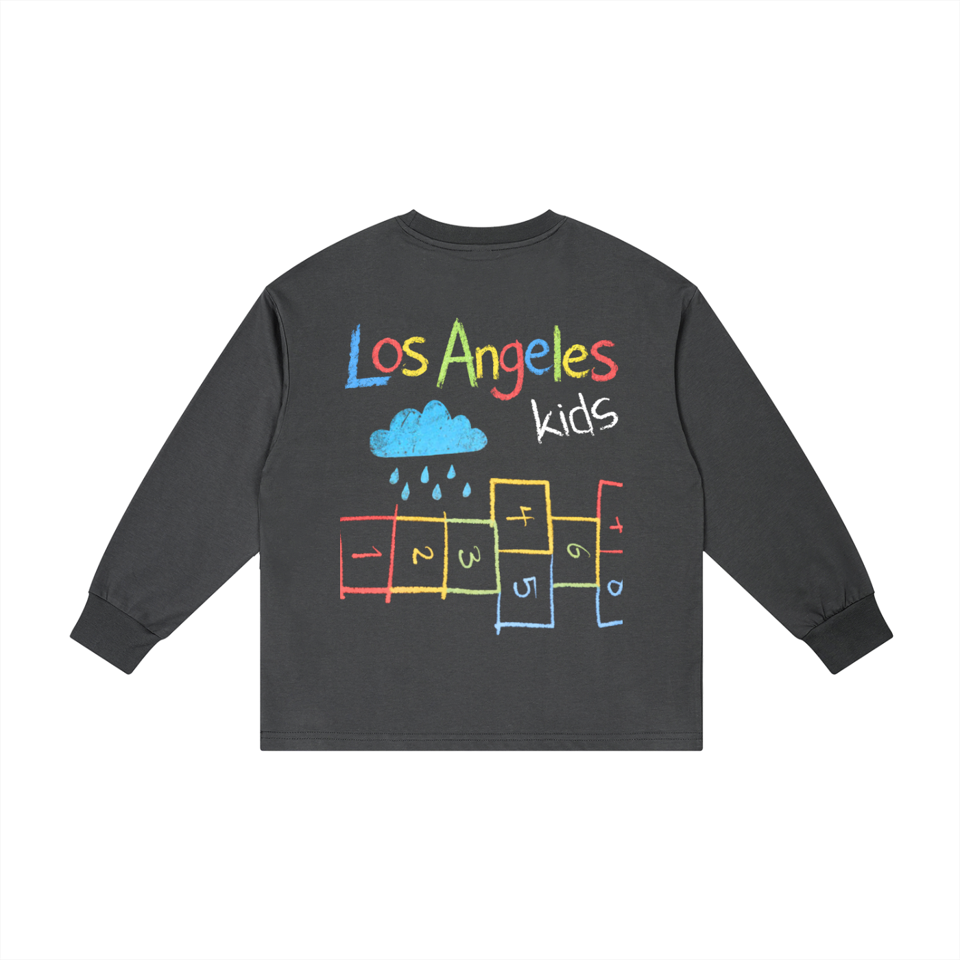 LA Kids’ - chalk “rain cloud” Long Sleeve (KIDS SIZE only)