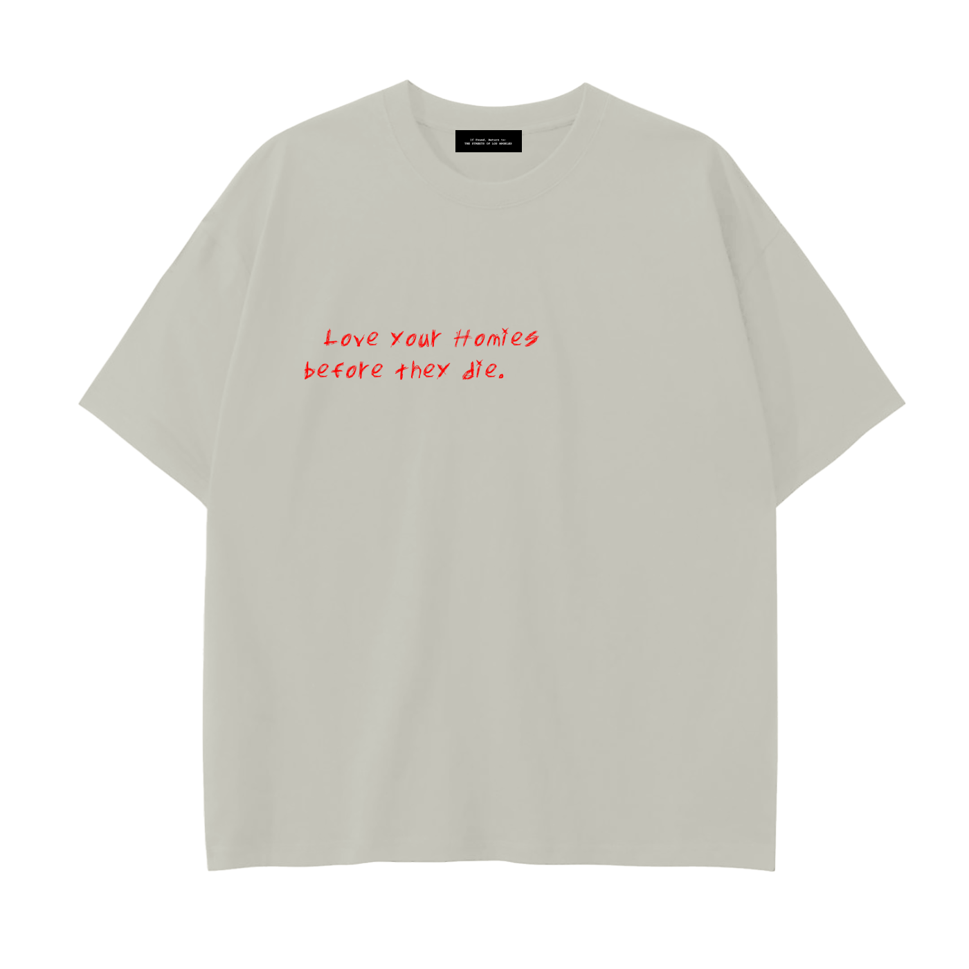 On the Dead Homies Drop Shoulder T-Shirt