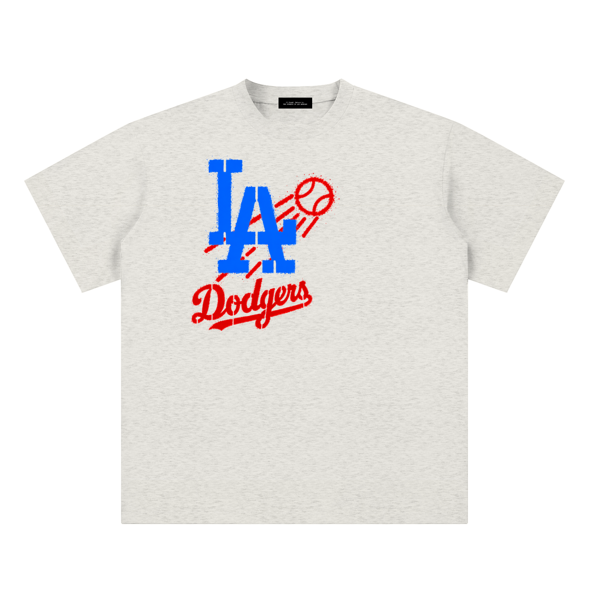 LA Dodgers World Series Years Sueded Cotton T-Shirt