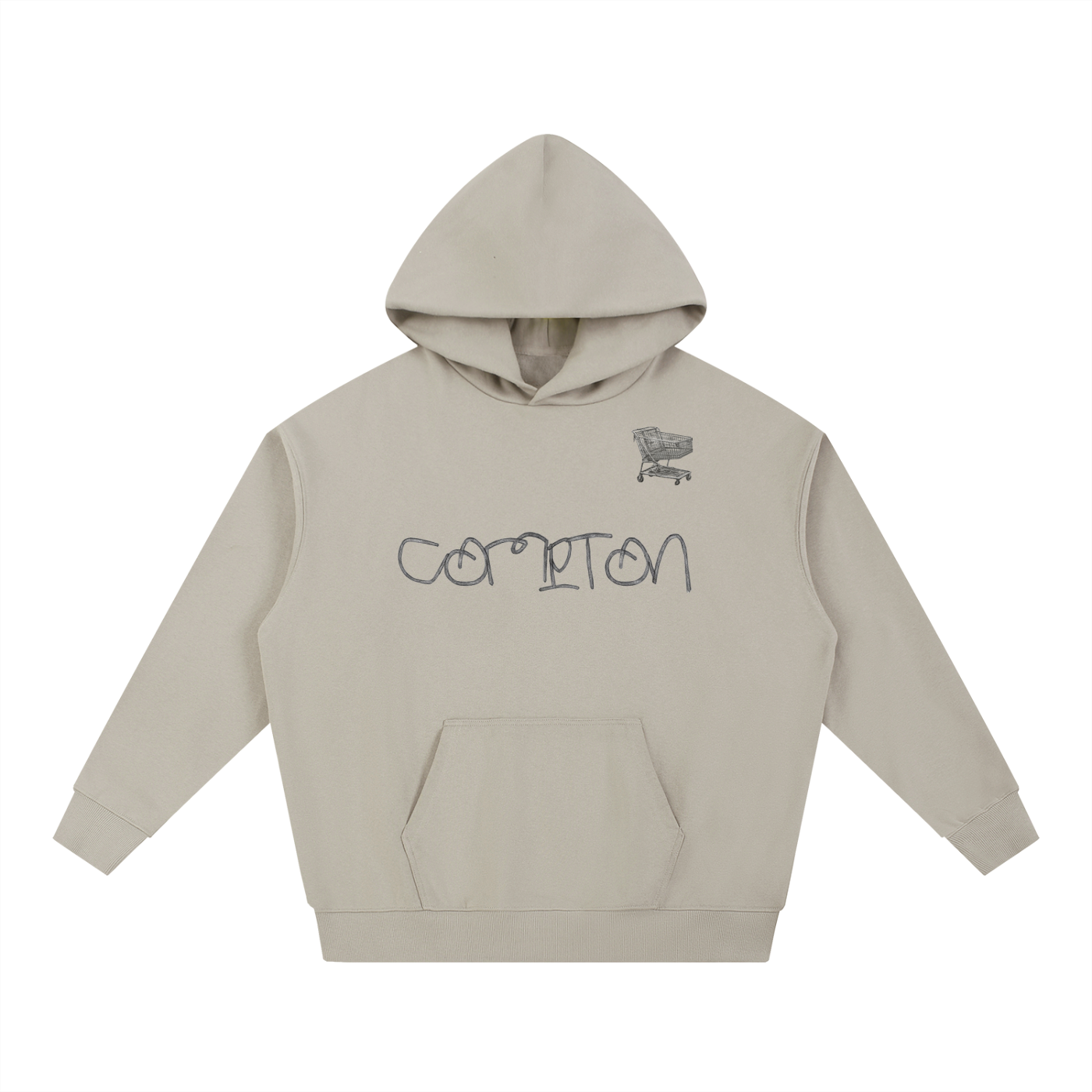 Compton ideas -Essential Heavyweight Hoodie