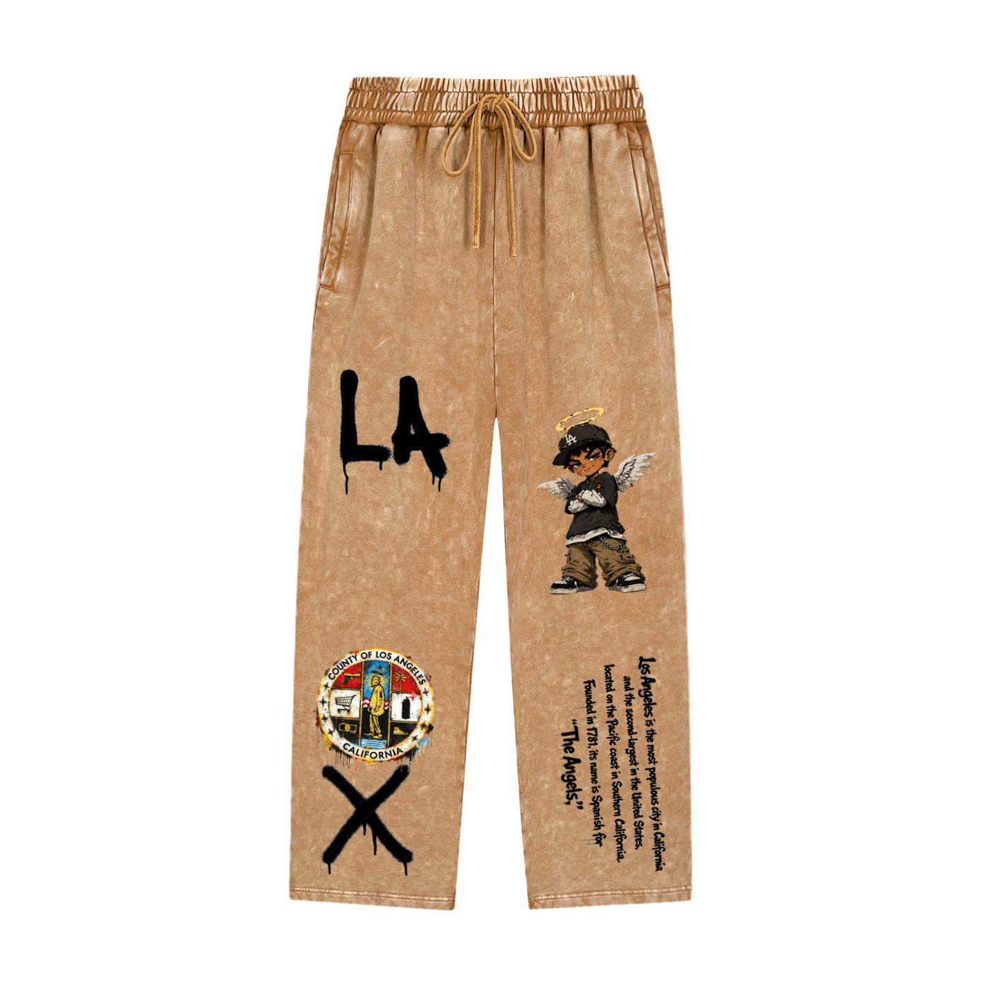 Drifter- The Angel / Snow Wash Heavyweight Sweatpants