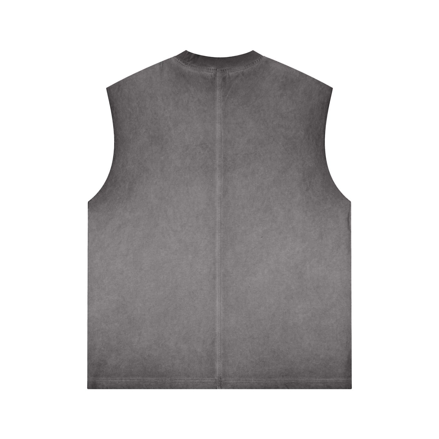 LA tag Reverse Washed sleeveless