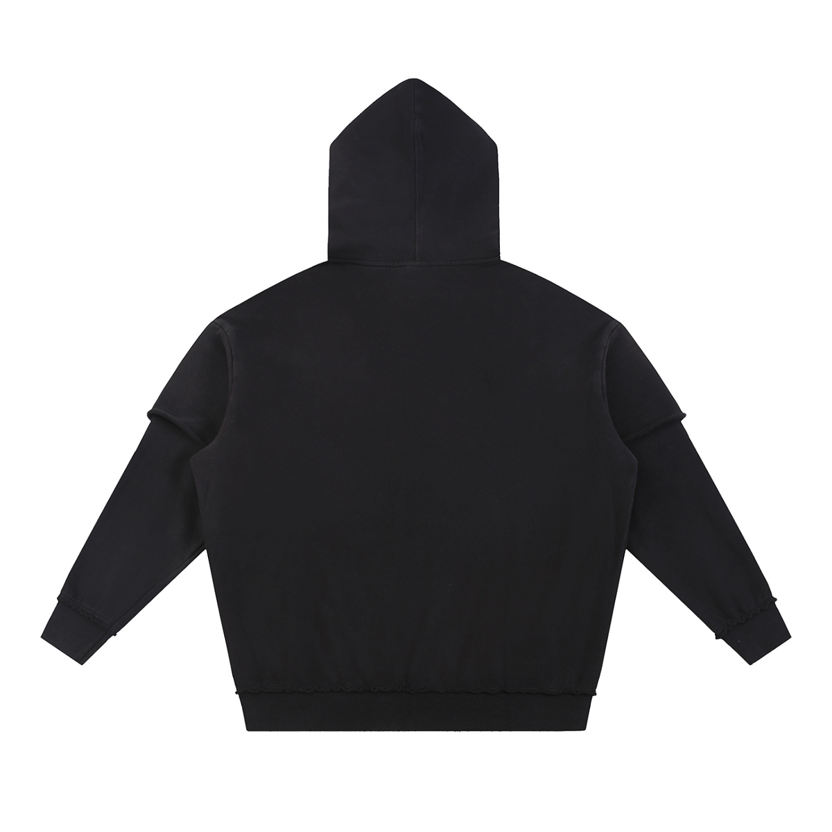 LA COUNTY - Representative Raw Edge Double Layered Hoodie (set)