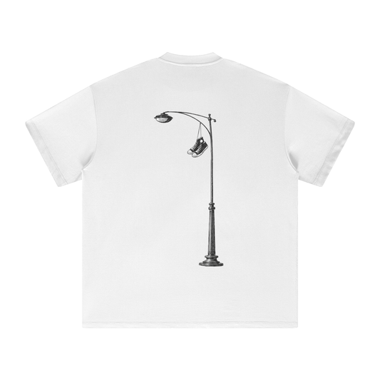 NON CROP- LA REP TEE. Heavyweight