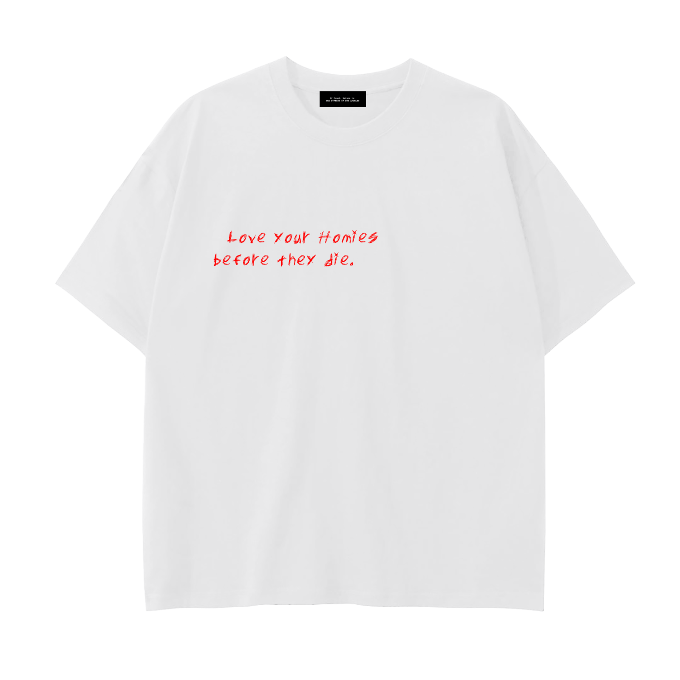 On the Dead Homies Drop Shoulder T-Shirt
