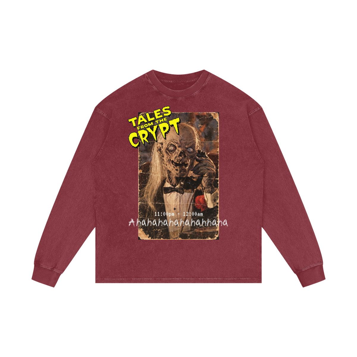 Tales from the Crypt Acid Wash Long Sleeve T-Shirt