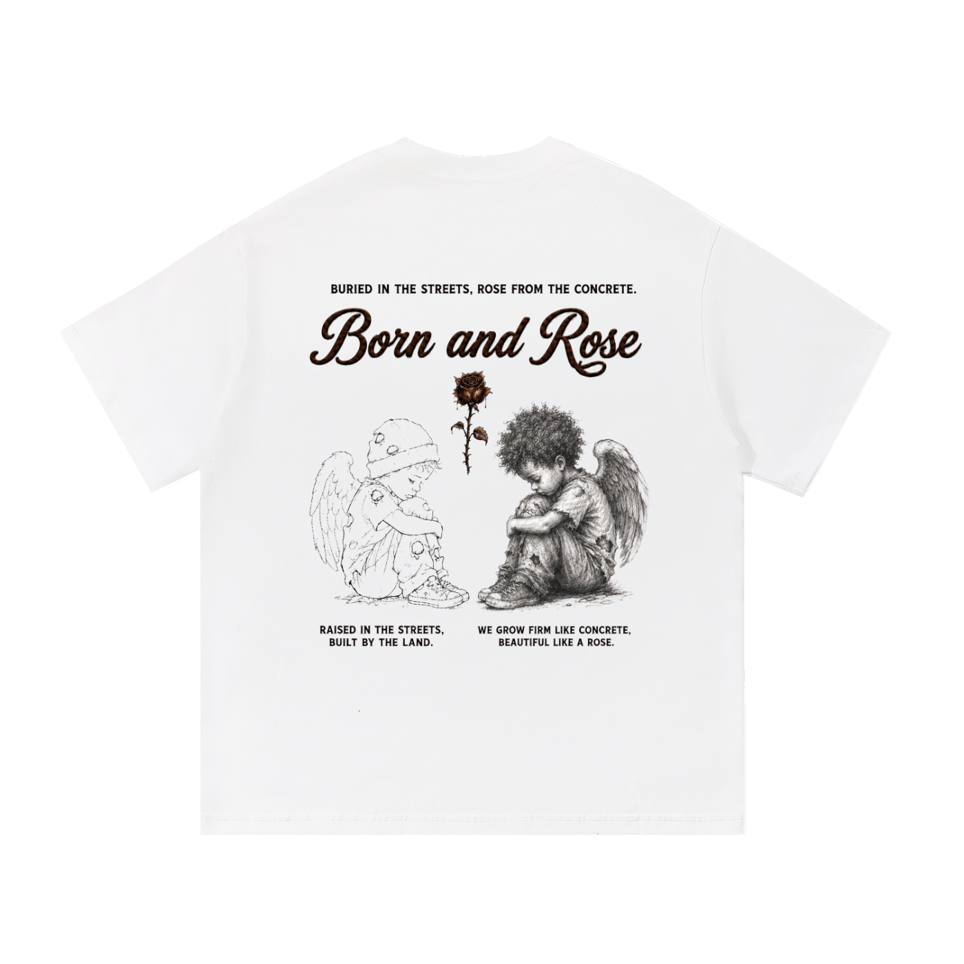 Born & Rose Essential Cotton T-Shirt