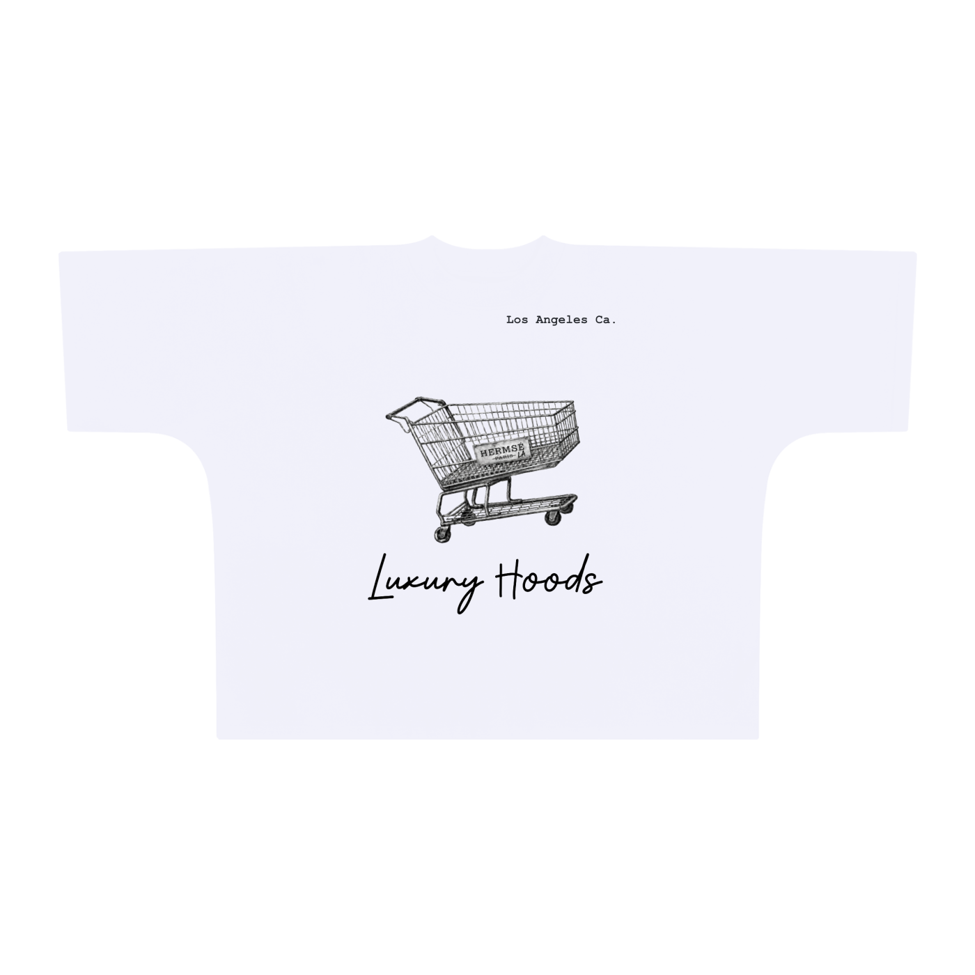 Luxury Hoods / Oversized One-Piece Boxy T-Shirt