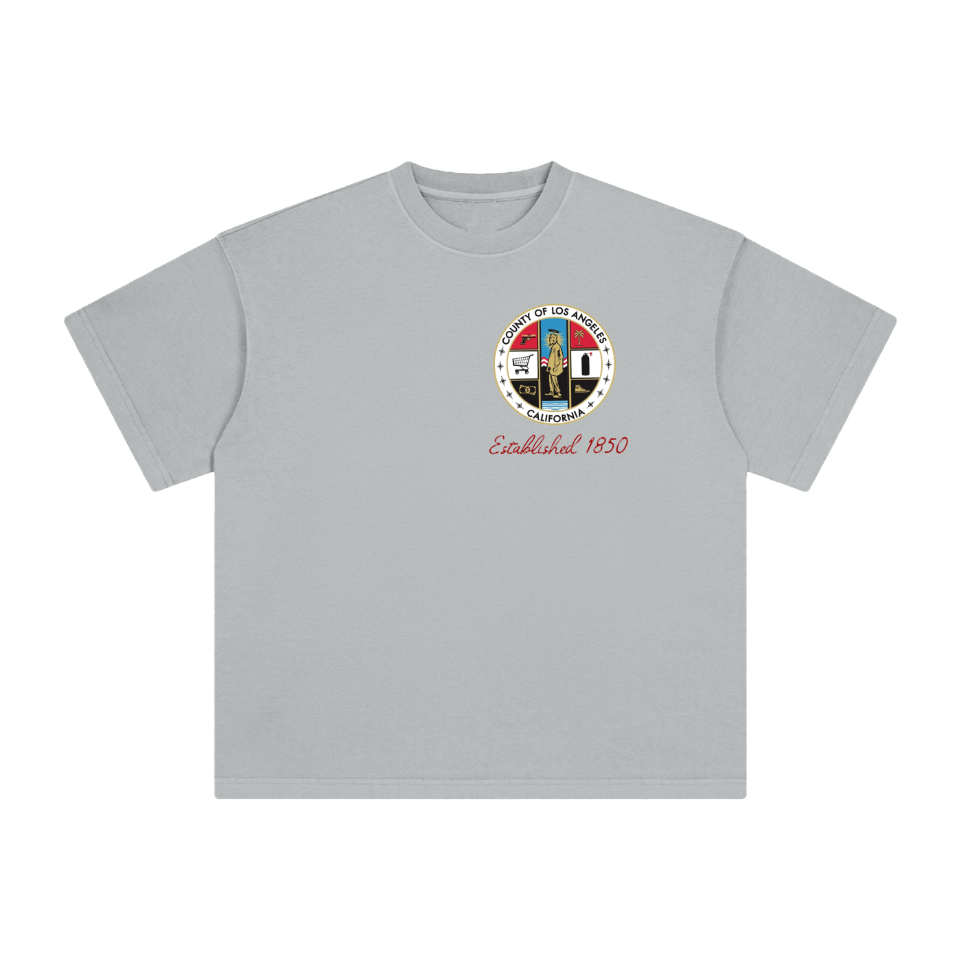“ESTABLISHED 1850” Heavyweight Vintage T-Shirt
