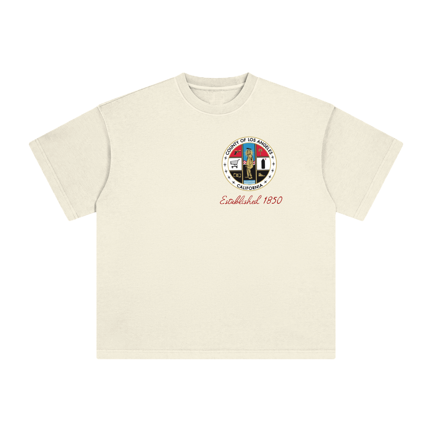 “ESTABLISHED 1850” Heavyweight Vintage T-Shirt